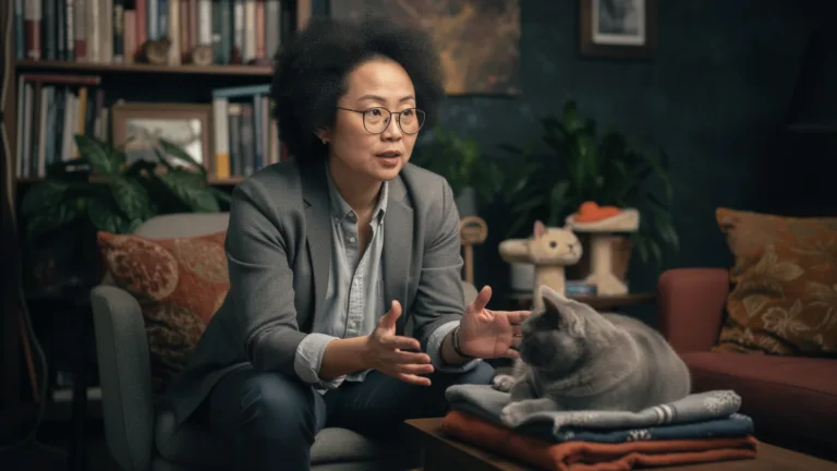 A cat behaviorist explains why your cat suddenly sleeping on your clothes means more than you think